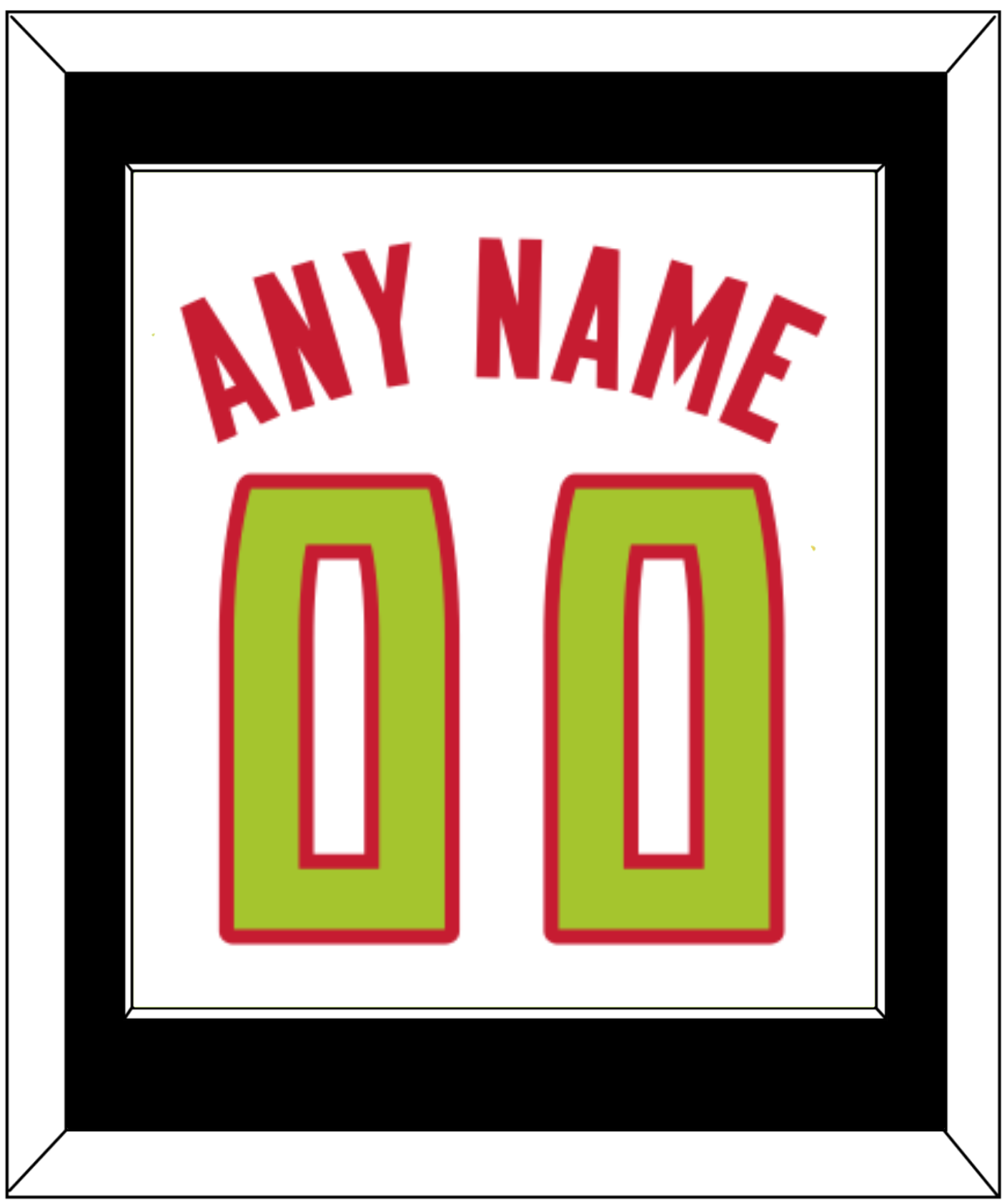 Atlanta Name & Number - Home White (2015-2017) - Essential Tier 2