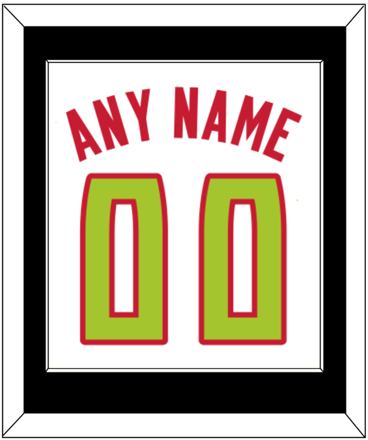 Atlanta Name & Number - Home White (2015-2017) - Essential Tier 2