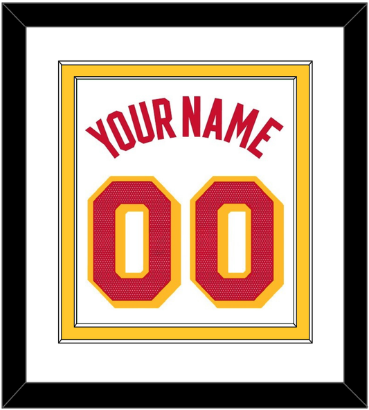 Atlanta Name & Number - White Association - Signature Tier 2