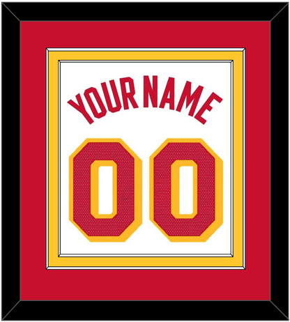 Atlanta Name & Number - White Association - Signature Tier 3