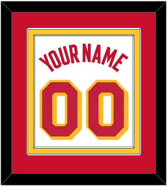 Atlanta Name & Number - White Association - Signature Tier 3