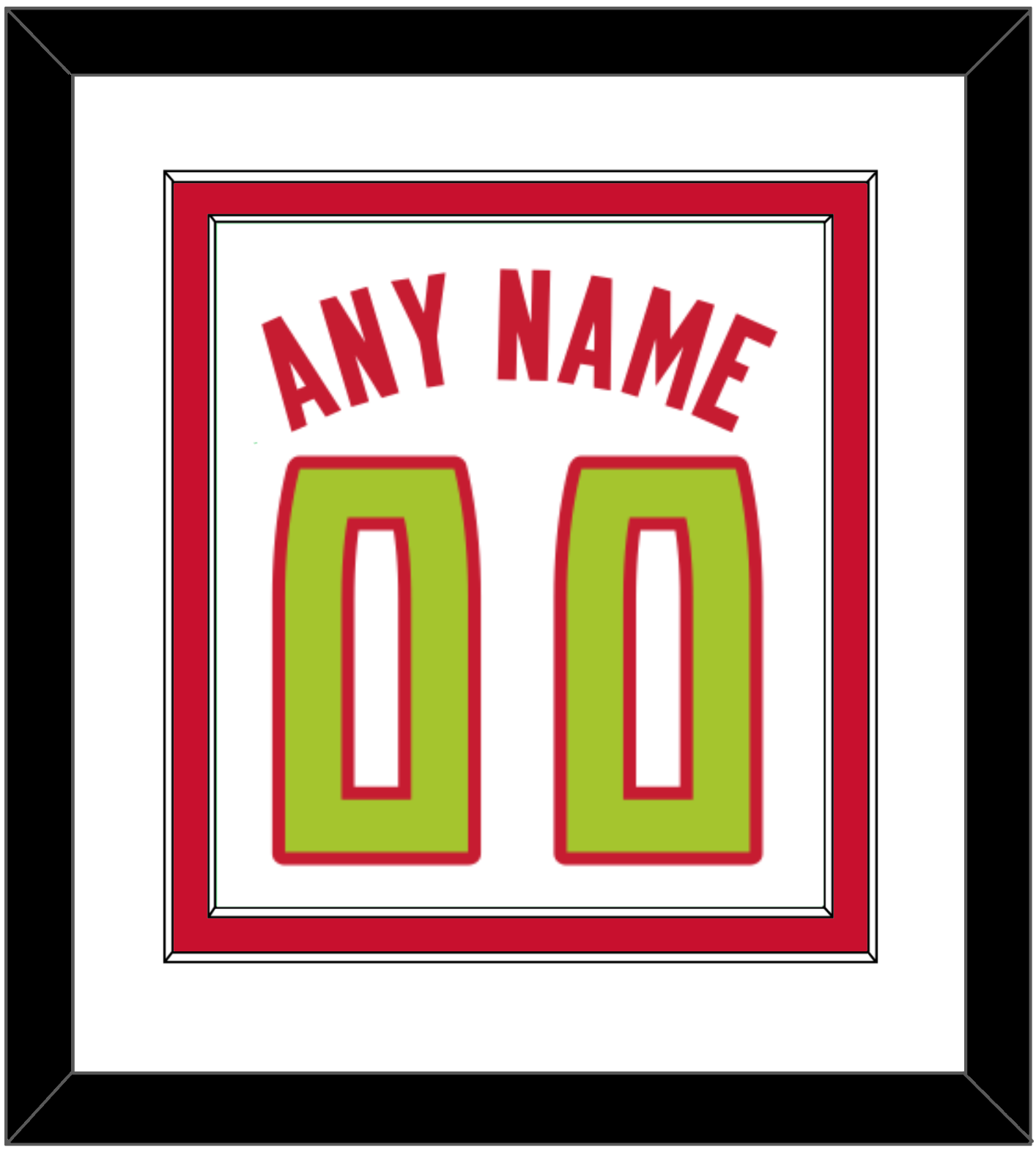 Atlanta Name & Number - Home White (2015-2017) - Signature Tier 1