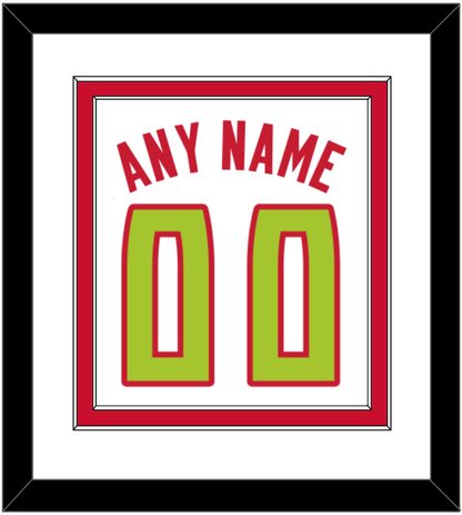 Atlanta Name & Number - Home White (2015-2017) - Signature Tier 1