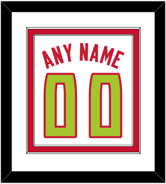 Atlanta Name & Number - Home White (2015-2017) - Signature Tier 1