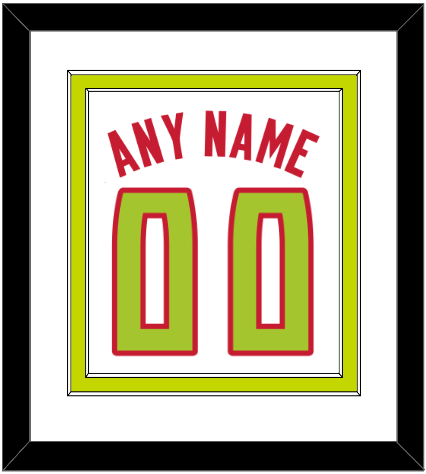 Atlanta Name & Number - Home White (2015-2017) - Signature Tier 2