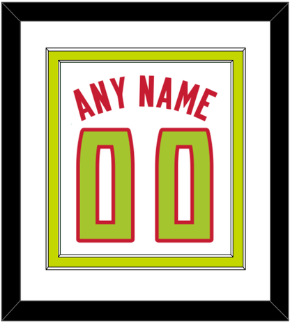 Atlanta Name & Number - Home White (2015-2017) - Signature Tier 2