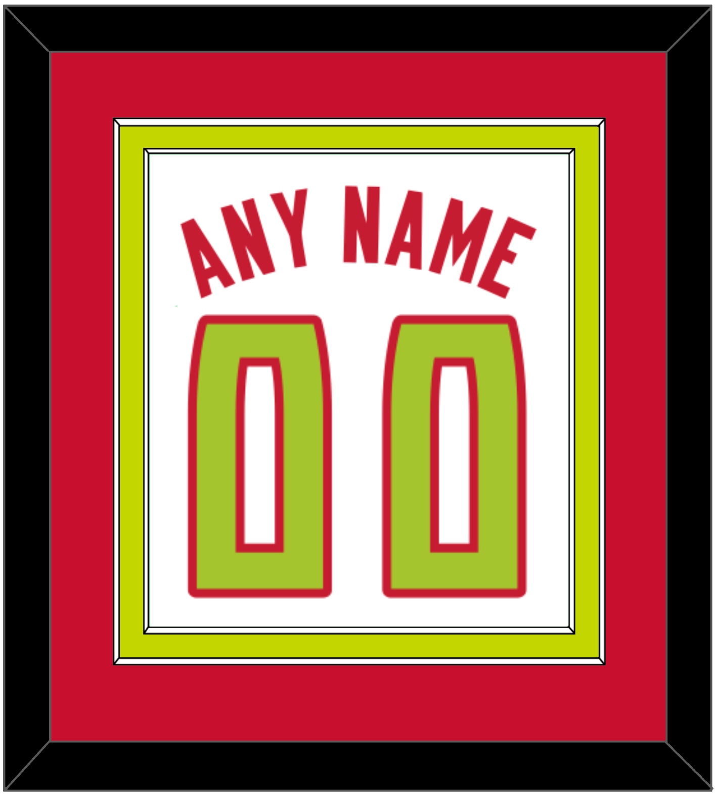 Atlanta Name & Number - Home White (2015-2017) - Signature Tier 3
