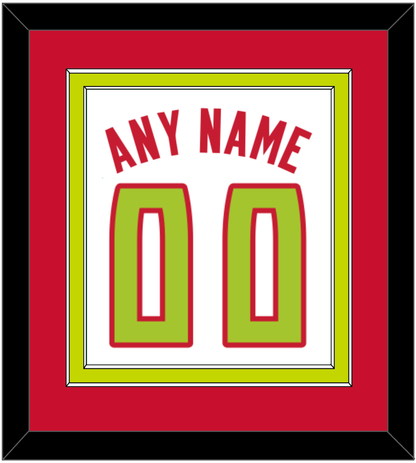 Atlanta Name & Number - Home White (2015-2017) - Signature Tier 3