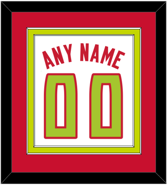 Atlanta Name & Number - Home White (2015-2017) - Signature Tier 3