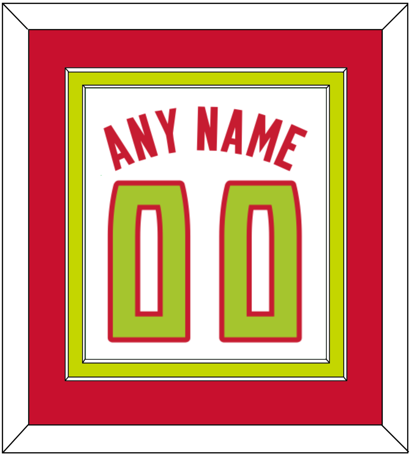 Atlanta Name & Number - Home White (2015-2017) - Signature Tier 3