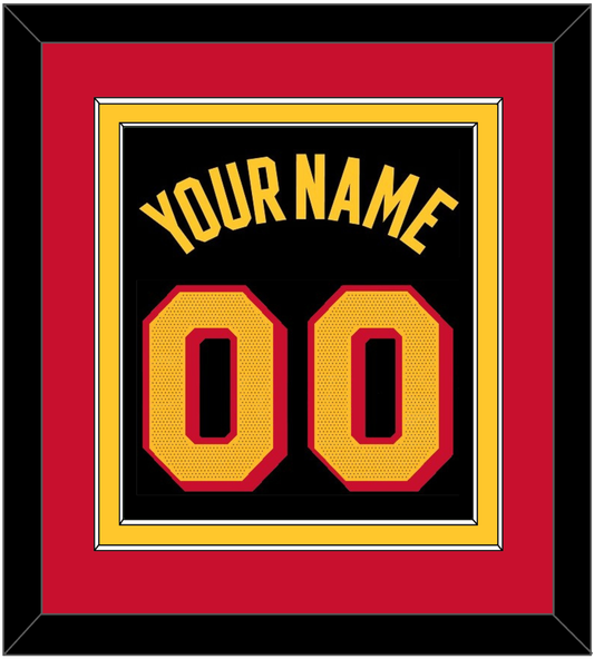 Atlanta Name & Number - Black Statement - Signature Tier 2