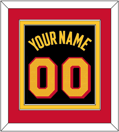 Atlanta Name & Number - Black Statement - Signature Tier 2