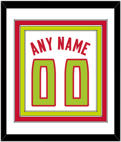 Atlanta Name & Number - Home White (2015-2017) - Premier Tier 1