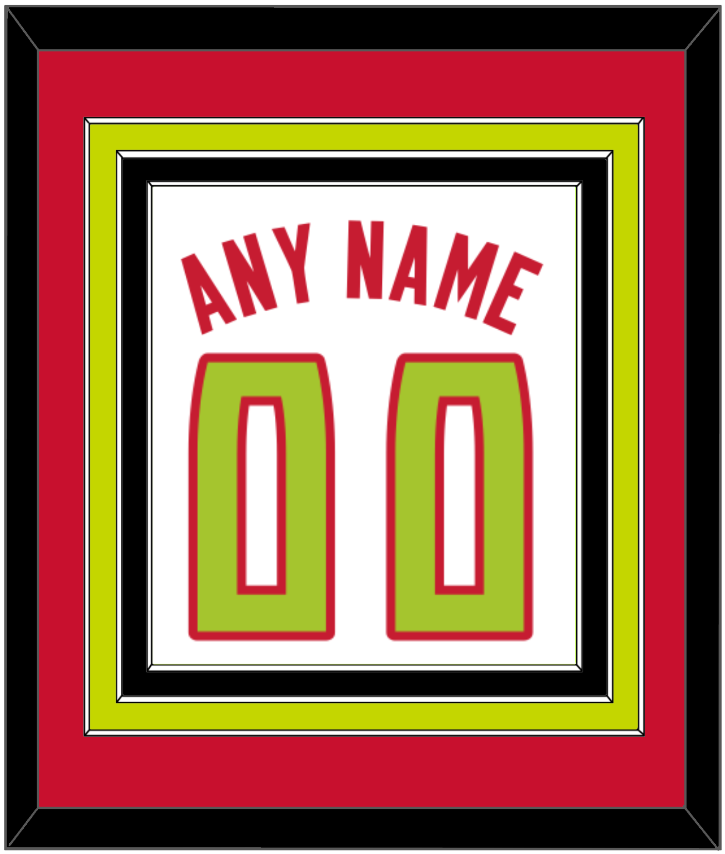 Atlanta Name & Number - Home White (2015-2017) - Premier Tier 2