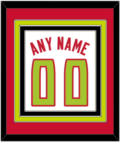 Atlanta Name & Number - Home White (2015-2017) - Premier Tier 2