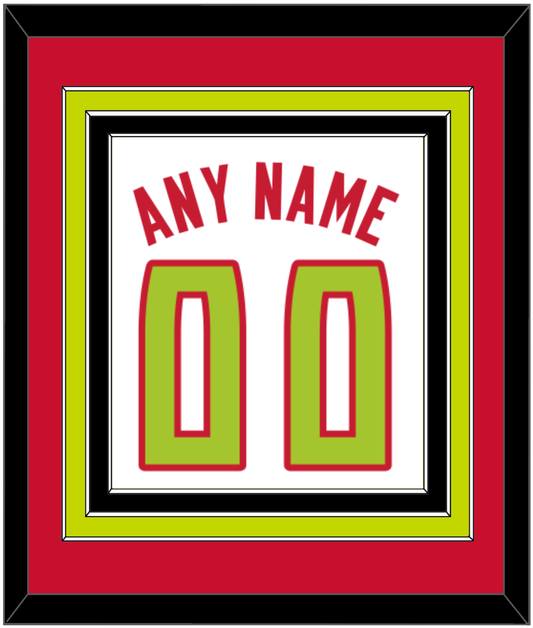 Atlanta Name & Number - Home White (2015-2017) - Premier Tier 2