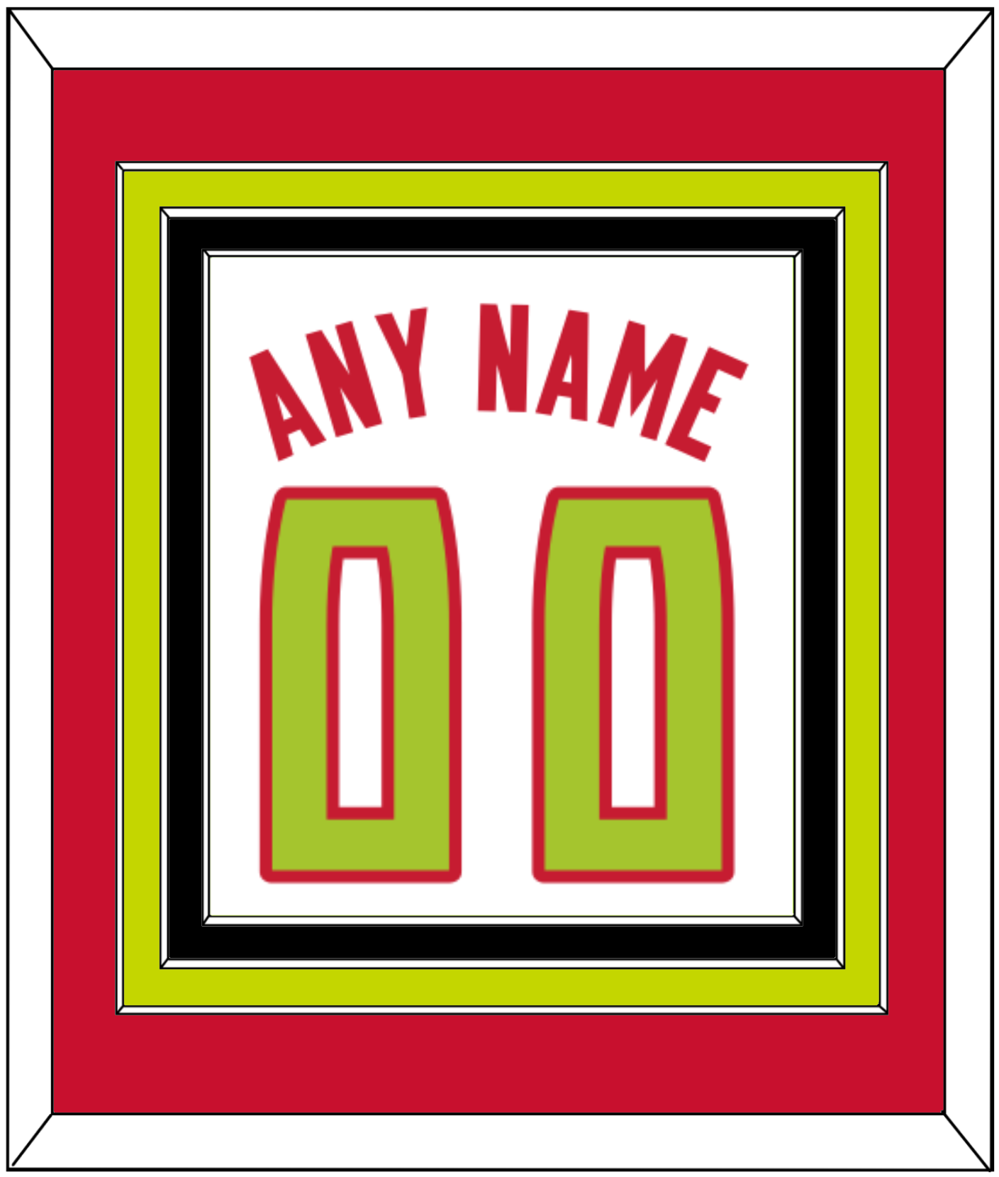 Atlanta Name & Number - Home White (2015-2017) - Premier Tier 2