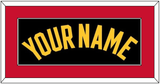 Atlanta Name - Black Statement - Single Mat 2