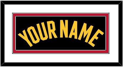 Atlanta Name - Black Statement - Signature Tier 1