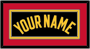 Atlanta Name - Black Statement - Double Mat 2