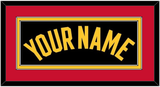 Atlanta Name - Black Statement - Double Mat 2