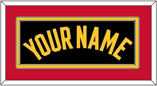 Atlanta Name - Black Statement - Signature Tier 2