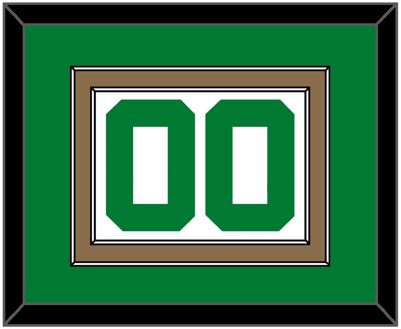 Boston Number - White Association - Signature Tier 2
