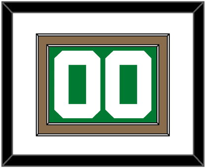 Boston Number - Green Icon - Signature Tier 1