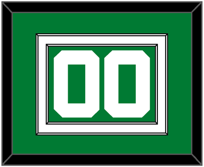 Boston Number - Green Icon - Signature Tier 2