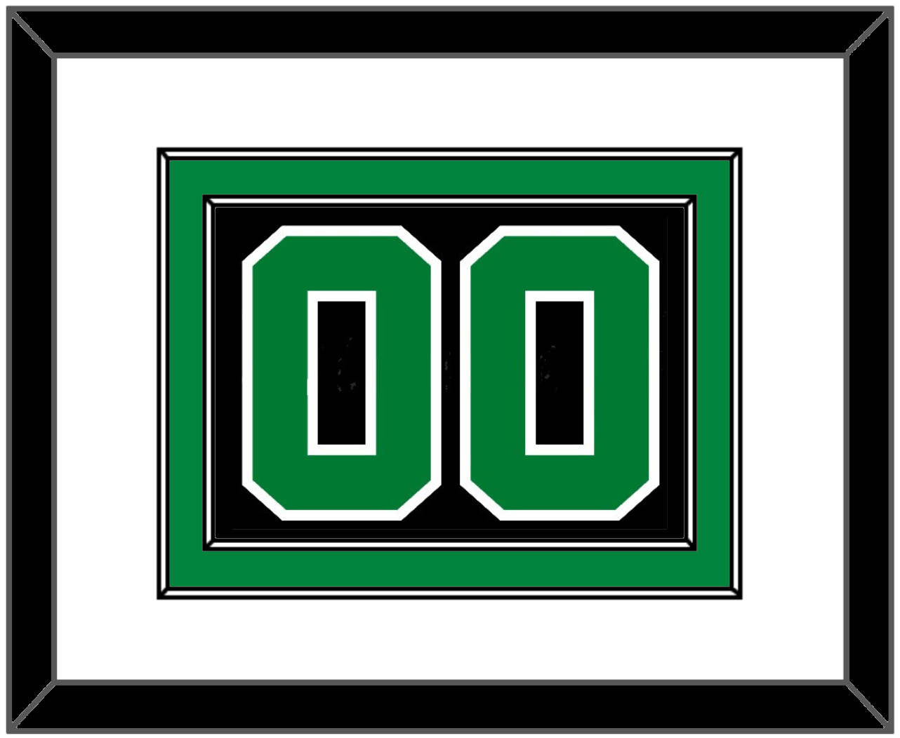 Boston Number - Black Statement - Signature Tier 1