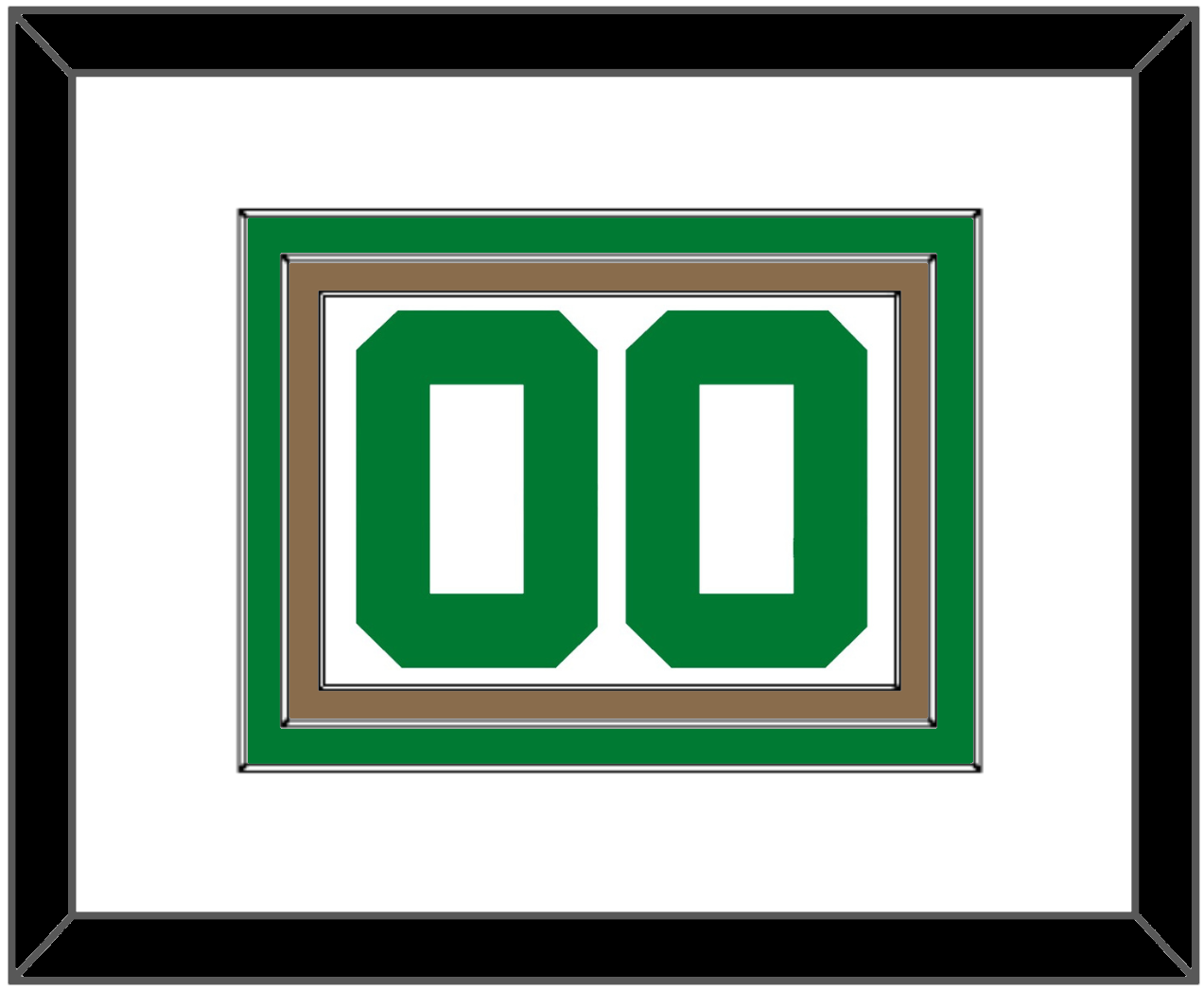 Boston Number - Home White (1972-2018) - Premier Tier 1