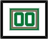 Boston Number - Home White (1972-2018) - Triple Mat 1