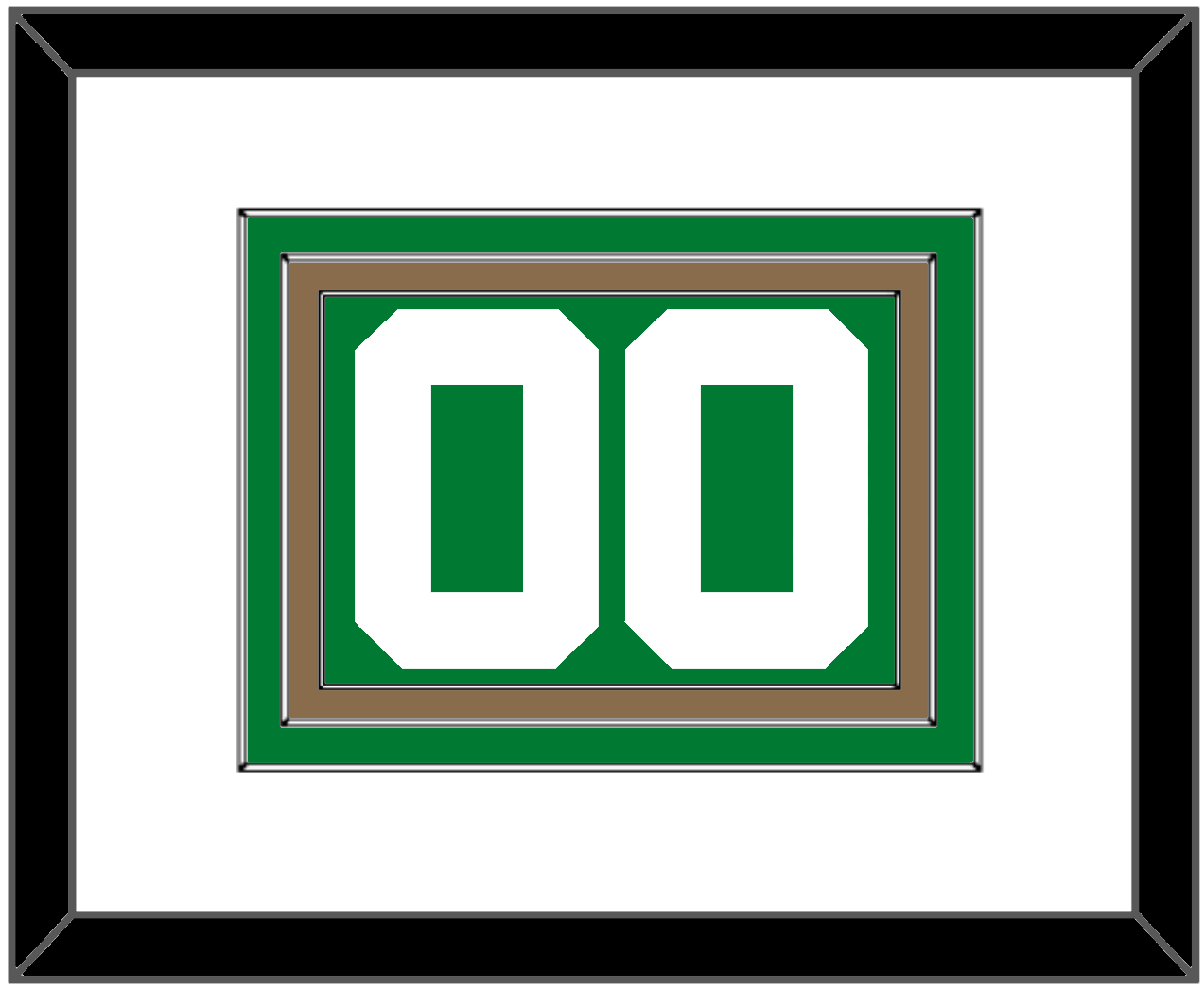 Boston Number - Road Green (1972-2018) - Premier Tier 1