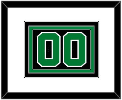Boston Number - Black Statement - Premier Tier 1