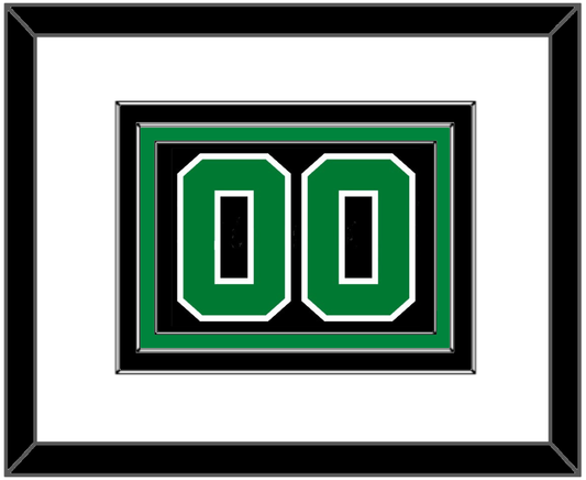 Boston Number - Black Statement - Premier Tier 1