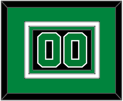 Boston Number - Black Statement - Premier Tier 2