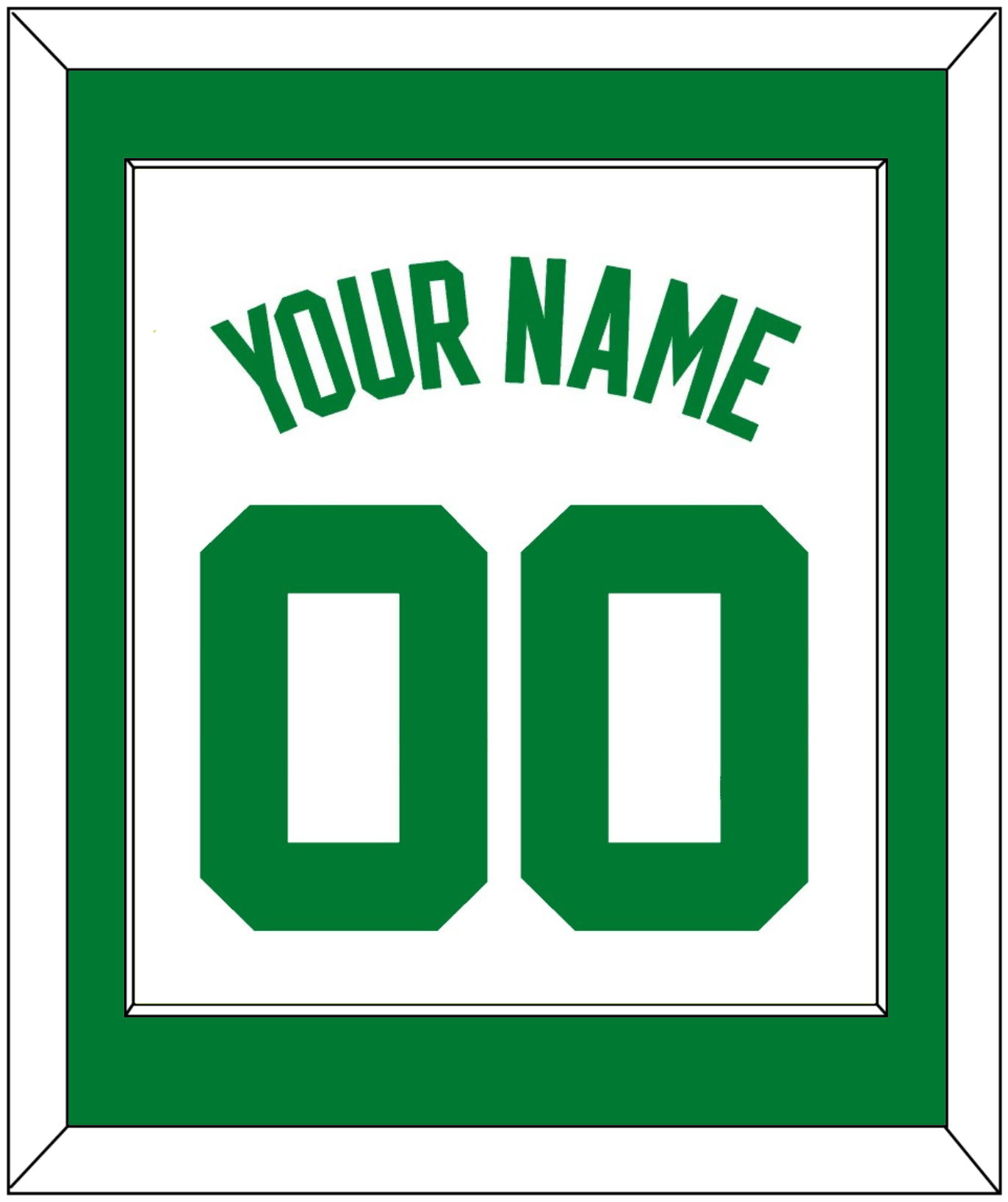Boston Name & Number - White Association - Essential Tier 1 (Copy)