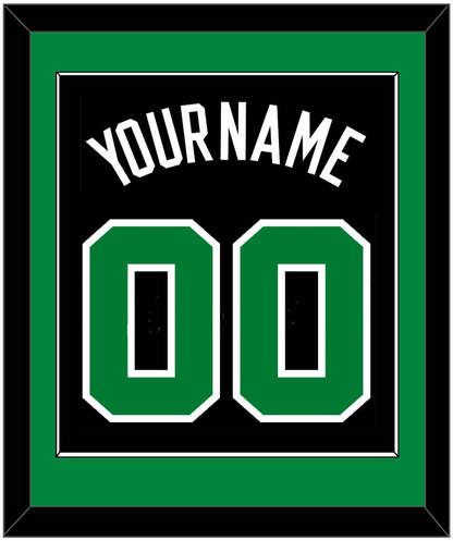 Boston Name & Number - Black Statement - Essential Tier 2