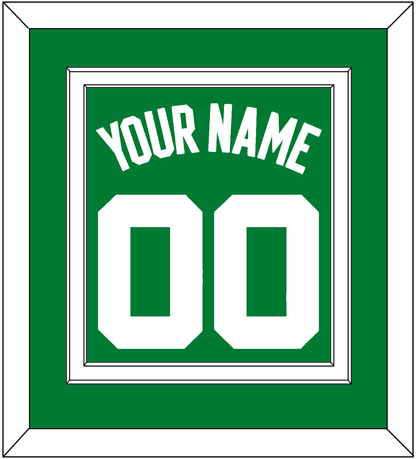 Boston Name & Number - Green Icon - Signature Tier 2