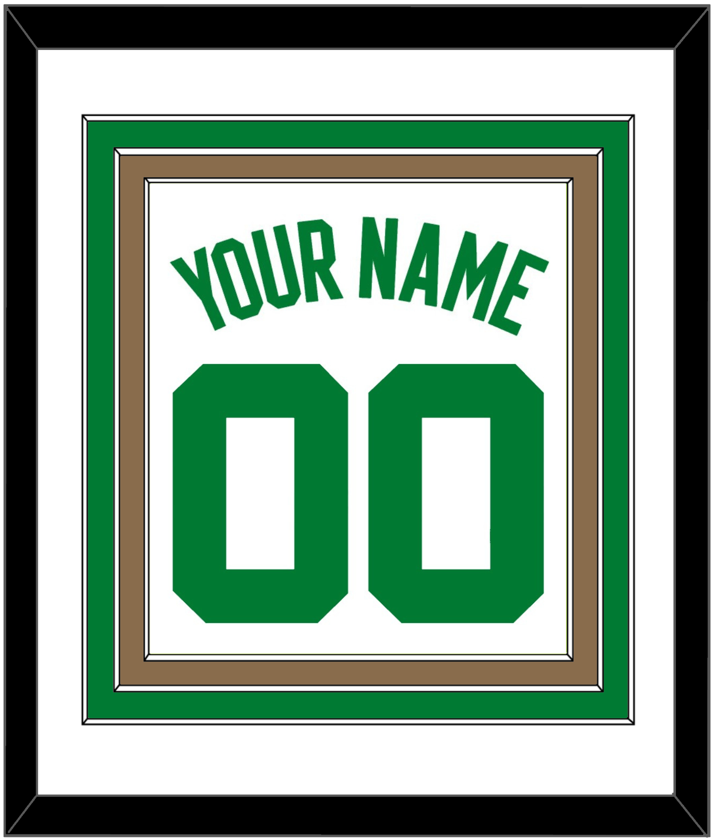 Boston Name & Number - Home White (1972-2018) - Premier Tier 1