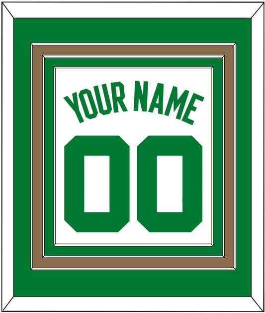 Boston Name & Number - Home White (1972-2018) - Premier Tier 2