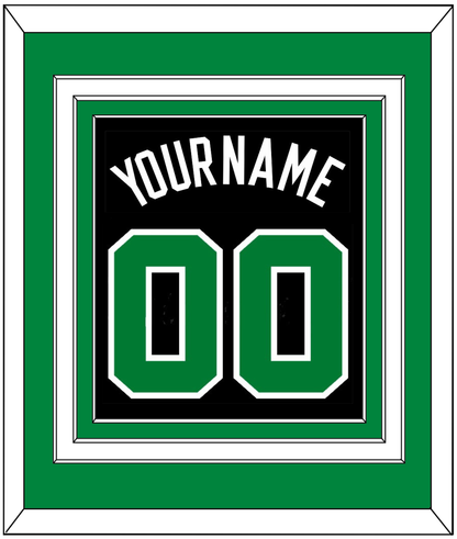 Boston Name & Number - Black Statement - Premier Tier 2