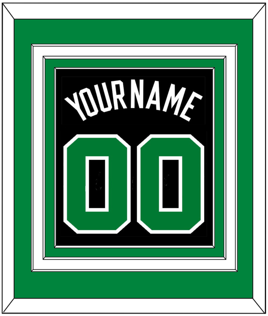 Boston Name & Number - Black Statement - Premier Tier 2