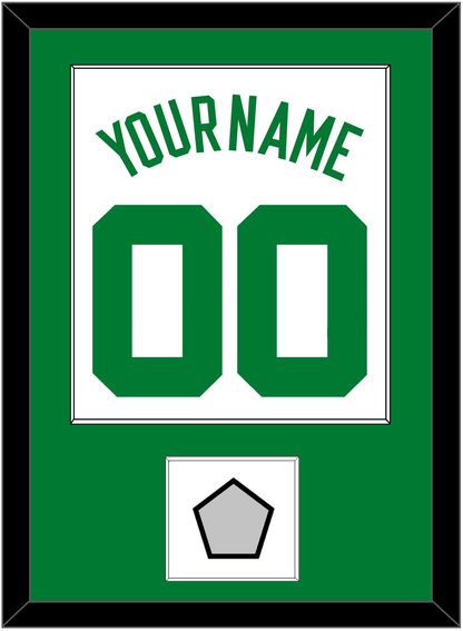 Boston Name & Number With Champions Patch - Home White (1972-2018) - Essential Tier 1