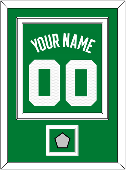 Boston Name & Number With Finals Patch - Green Icon - Signature Tier 2