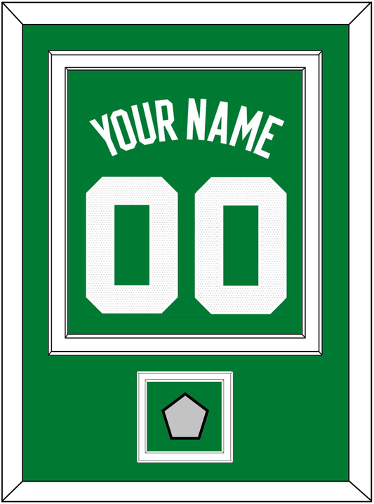 Boston Name & Number With Champions Patch - Green Icon - Signature Tier 2