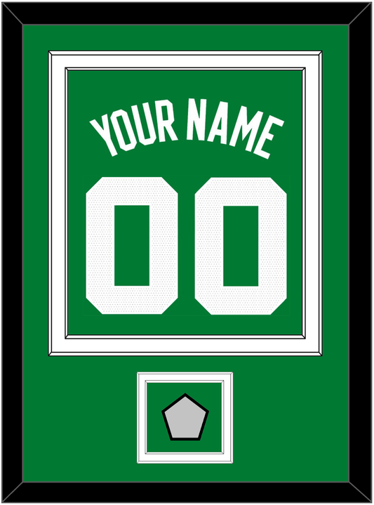 Boston Name & Number With Trophy Patch - Green Icon - Signature Tier 2