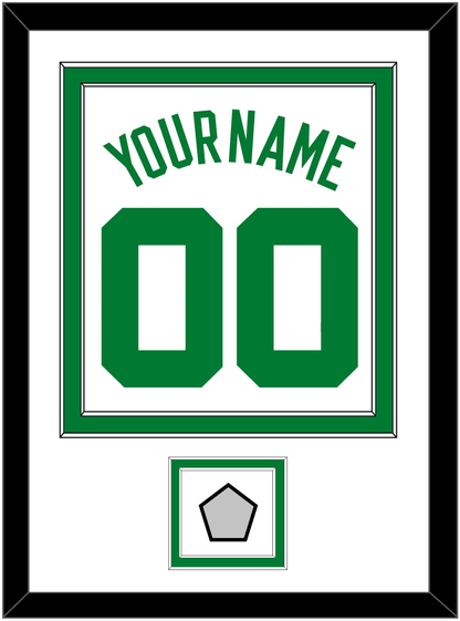Boston Name & Number With Trophy Patch - Home White (1972-2018) - Signature Tier 1