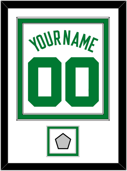 Boston Name & Number With Trophy Patch - Home White (1972-2018) - Signature Tier 1