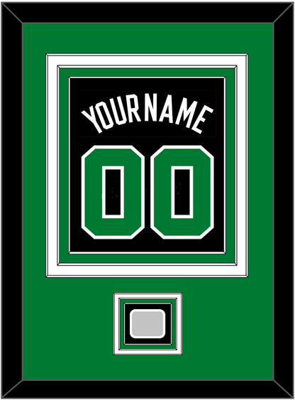 Boston Name & Number With Trophy Patch - Black Statement - Premier Tier 2